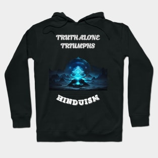 Hinduism, Truth Alone Triumphs Hoodie